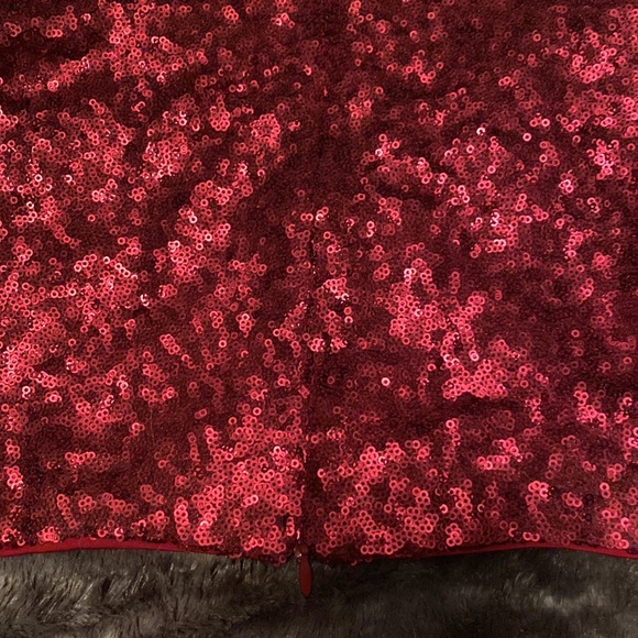 Sexy Dress the population 2 piece red sequins m - Picture 9 of 9